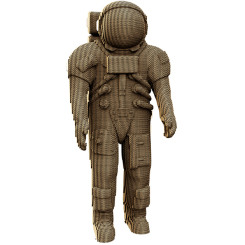 3D-пазли - 3D пазл Cartonic Astronaut (CARTASTRON)