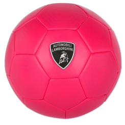 Спортивные активные игры - Футбольный мяч Lamborghini р 5 розовый (6941876045938)