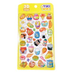 Наборы для творчества - Набор 3D-наклеек Tiki Wiki Crystal Тики вкусняшки (51368) Наборы для творчества - Набор 3D-наклеек Tiki Wiki Crystal Тики вкусняшки (51368)