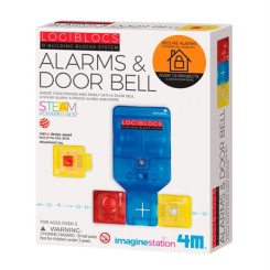 Научные игры, фокусы и опыты - Электронный конструктор 4M Сигнальные устройства (00-06807)