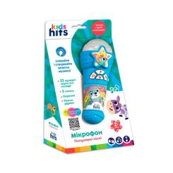 Розвивальні іграшки - Музична іграшка Kids Hits Мікрофон блакитний (KH16/003)