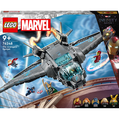 Конструкторы LEGO - Конструктор LEGO Marvel Квинджет Мстителей (76248)