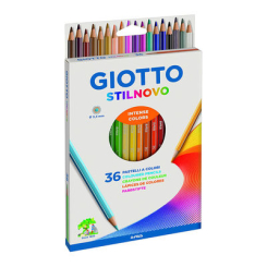 Канцтовари - Олівці кольорові Fila Giotto Stilnovo 36 кольорів (25670000)
