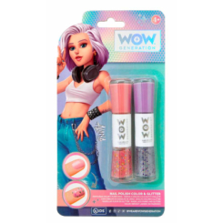Косметика - Лак для нігтів Kids Licensing Пастель та глітер в асортименті (WOW00013)