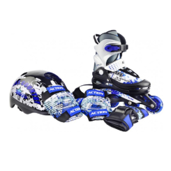 Ролики дитячі - Роликові ковзани Action ZERO/Blue розмір 26-29 (PW117CE308905/26-29)