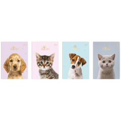 Канцтовары - Тетрадь Interdruk Puppy sign в ячейку 16 листов в ассортименте (226921)