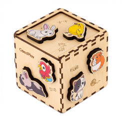 Развивающие игрушки - Кубик-сортер Good Play Домашние животные (CUB-4-009)