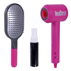 Набори професій - Ігровий набір Країна Іграшок Стильна перукарня фуксія (YF821B-1/YF822C-1/2) Набори професій - Ігровий набір Країна Іграшок Стильна перукарня фуксія (YF821B-1/YF822C-1/2)