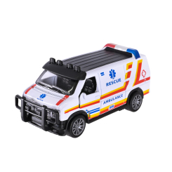 Транспорт и спецтехника - Полицейская машина SWAT Автопром белая (AP74206/1)