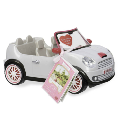 Транспорт і улюбленці - Транспорт для ляльок LORI Машина біла (LO37002Z)