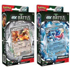 Настольные игры - Настольная игра Pokemon Greninja ex Kangaskhan ex Battle Deck 1 случайно (820650852633)