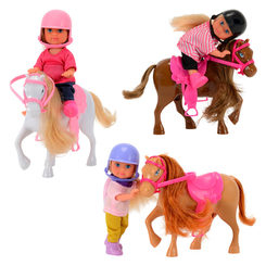 Куклы - Игровой набор Ева и пони Steffi & Evi Love в ассортименте (5737464)
