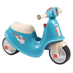 Беговелы - Беговел скутер Smoby голубой (721006)