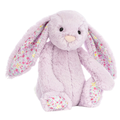 Мягкие животные - Мягкая игрушка Jellycat Зайчик сиреневый M 31 см (BL4BNLN)