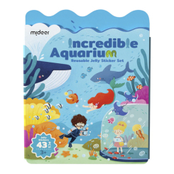 Наборы для творчества - Набор многоразовых наклейок Mideer Incredible aquarium (CT2316)