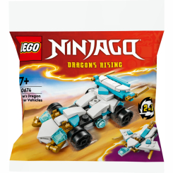 Конструктори LEGO - Конструктор LEGO NINJAGO Суперсильні транспортні засоби дракона Зейна (30674)