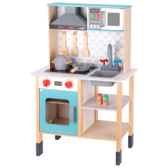Дитячі кухні та побутова техніка - Ігровий набір Tookytoy Кухня з посудою (TH870)