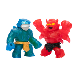 Антистресс игрушки - Набор стретч-антистресс Goo Jit Zu Stretch strikers Траш и Редбек (123650)