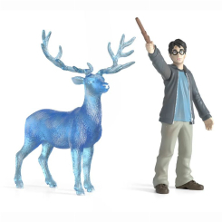 Фігурки персонажів - Набір фігурок Schleich Гаррі Поттер і олень Патронус (42680)