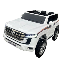 Електромобілі - Дитячий електромобіль Kidsauto LC-300 Toyota Land Cruiser 4WD білий (LC-300 білий)