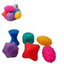 Іграшки для ванни - Іграшка для купання Bambi XC2040-5-4 6 шт Фігури (34075)