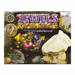 Научные игры, фокусы и опыты - Набор Danko toys Jewels excavation для проведения раскопок (ЗН-ОО-09114) (ДТ-ОО-09114)