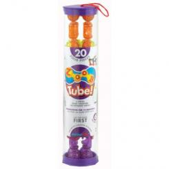 Конструкторы с уникальными деталями - Конструктор Tube 20 с блестками ZOOB (11022) Конструкторы с уникальными деталями - Конструктор Tube 20 с блестками ZOOB (11022)