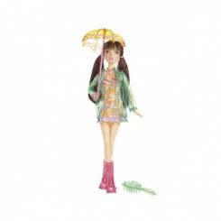 Ляльки - Лялька Деленсі в зеленій кофті з парасолькою Barbie (HH5553)
