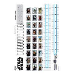 Скретч-карты и постеры - Интерьерные наклейки ABYstyle Star Wars Ростомер (ABYDCO162_B)