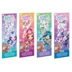 Косметика - Набір тимчасових татуювань Nebulous stars Боді-арт Зіркові малюнки в асортименті (11458)