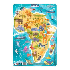 Пазлы - Пазл с рамкой DoDo Африка (R300175)