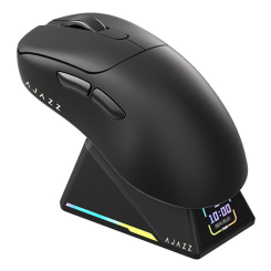 Клавіатура і миші - Мишка Ajazz APEX 3 Mod-Black-3950-8K Charging Dock (AJM179-A-B) Клавіатура і миші - Мишка Ajazz APEX 3 Mod-Black-3950-8K Charging Dock (AJM179-A-B)