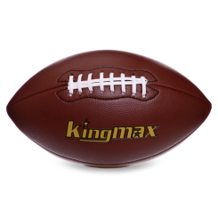 Спортивные активные игры - Мяч для американского футбола KINGMAX FB-5496-9 №9 Коричневый (FB-5496-9_Коричневый)
