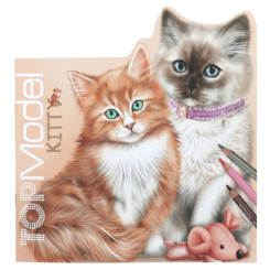 Товары для рисования - Книжка для раскрашивания Top Model Котенок (0412713)