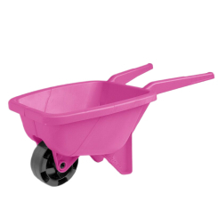 Набори для пісочниці - Візок для піску WADER рожевий (74505)