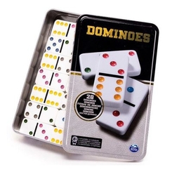 Настільні ігри - Настільна гра Spin Master Доміно різнокольорове (SM98405/6033156)