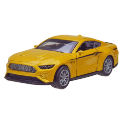 Транспорт і спецтехніка - Автомодель Автопром Легковий автомобіль жовтий (A3244/3647/3)