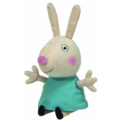 М'які тварини - М'яка іграшка TY Peppa Pig Кролик Ребека 15 см (46140)