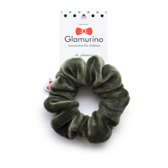 Бижутерия и аксессуары - Резинка Glamurino плюшевая M хаки (6041.20) Бижутерия и аксессуары - Резинка Glamurino плюшевая M хаки (6041.20)