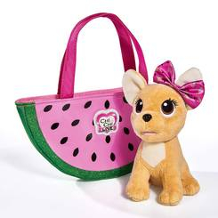 Мягкие животные - Мягкая игрушка Chi Chi Love Чихуахуа Фруктовая мода с сумочкой 18 см (5893116)