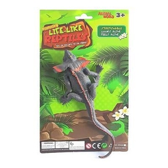 Фигурки животных - Стретч Qunxing Плащеносная ящерица (W6328-71B)
