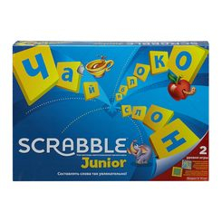 Уцененные игрушки - Уценка! Настольная игра Mattel Games Scrabble junior на русском (Y9736)