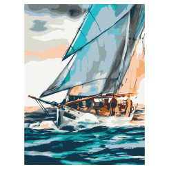 Товары для рисования - Картина по номерам Brushme Морское путешествие (RBS53299)
