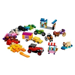 Конструктори LEGO - Конструктор LEGO Classic Кубики та колеса (10715)