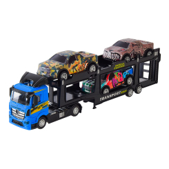 Транспорт і спецтехніка - Ігровий набір Автопром Трейлер блакитний (AP7508/2)