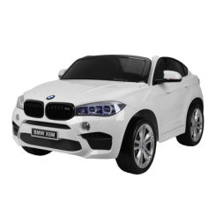 Електромобілі - Дитячий електромобіль Kidsauto BMW X6M білий (JJ2168/JJ2168-2)