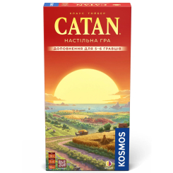 Настільні ігри - Настільна гра Rozum Catan Доповнення для 5-6 гравців (R101UA) Настільні ігри - Настільна гра Rozum Catan Доповнення для 5-6 гравців (R101UA)