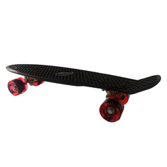 Скейти - Скейт Go Travel Penny board чорний із червоним (LS-P2206BRT)