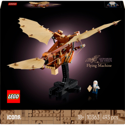 Конструкторы LEGO - Конструктор LEGO Icons Летательный аппарат Леонардо да Винчи (10363)