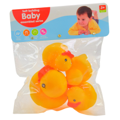Игрушки для ванны - Игровой набор Shantou Jinxing Пищалка утенок (6358-10)